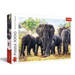 Trefl 916 10442 EA Nature 1000pcs Elephants, Multicolor, Schlafender Löwe