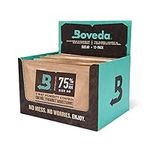 Boveda 75% Two-Way Humidity Control Packs – Size 60 – 12 Pack – Fix Major Moisture Loss/Low RH in Non-Plastic Humidifier – Moisture Absorbers– Humidifier Packs – Individually Wrapped Hydration Packets