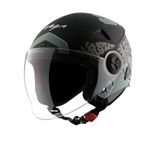 VEGA Blaze Dx BZ2 Full Face Helmet Dull Black Grey-L