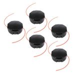 Autoparts 5 Pack String Trimmer Head Replacement for Echo Speed-Feed 400 Head SRM-225 SRM-230 SRM-210