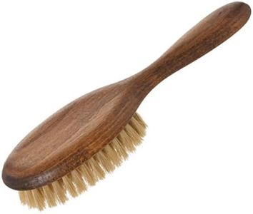 Redecker Natural Pig Bristle Cat Brush with Varnished Beechwood Handle, 7-1/4-Inches