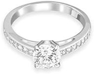 Swarovski Attract ring, Round cut,