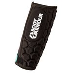 Body Armour NZ Rugby League Union Forearm Guard Black One Size