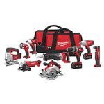 Milwaukee 2696-29 M18 Combo 9 Tool Kit