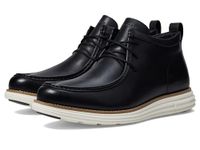 Cole Haan Men's Originalgrand Moc Toe Chukka Boot, Black, 10 UK