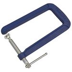 Faithfull FAIG8DT-TB 200mm 8-inch G-Clamp Deep Throat with 85mm 3-inch Cap, Multicolour