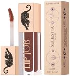 SELESTIA BEAUTY Lip Plumper Gloss Lip Job - Plumping Lip Gloss with Glossy Finish - Lip Pump Gloss with Hydrating & Smoothing Formula - 0.14 Fl Oz (Keep Me Satisfied)