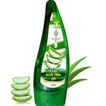 Life Aveda Pure Organic Aloe Vera Gel | Deep Moisturizer for Face, Hair, and Body | Soothes, Hydrates, and Softens Skin & Hair | Relief from Sunburn, Tanning, Skin Irritation, Acne, & Rashes | 130 ml