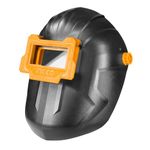 Ingco Welding Mask, Welding Helmet for men, Large Viewing Welding Hood, Professional face protection, for TIG MIG/MAG MMA Plasma