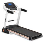 Durafit - Sturdy, Stable and Strong Ranger Multifunction | 7 HP Peak DC Motorized Foldable Treadmill | Auto Incline | Max Speed 18 Km/Hr | Max User Weight 150 Kg | Spring Suspension