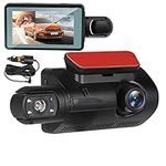 Dual Lens Dash Cam 3 Inch 1080P Car