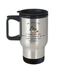 MIPOMALL Leaving Gifts for Colleagues Boss Friends Men Women - Travel Mugs Cup 14oz an Amazing Boss TM0002