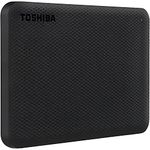 Toshiba Canvio Advance 2TB Portable External Hard Drive USB 3.0, Black - HDTCA20XK3AA