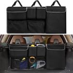 XHRING Car Trunk Organizer Backseat Hanging Storage Bag for Subaru Crosstrek Forester Outback Ascent Premium Sport Limited Base Touring XT SUV Accessories 2000-2024, CTO865SB0001