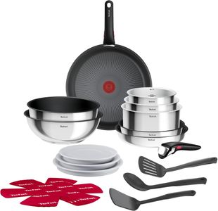 Tefal Ingenio 20-Piece Stainless Steel Cookware Set