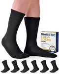 Pembrook Diabetic Socks for Men and Women - Non Binding Socks Women | Neuropathy Socks for Men and Neuropathy Socks for Women