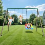 Hapfan 7.3ft Tall Heavy Duty Swing
