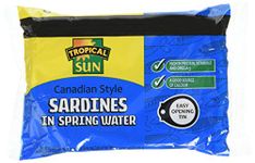 Tropical Sun Canadian Style Sardines in Spring Water (Pack of 12)