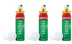 3 x FRESH MINT BREATH SPRAY ALCOHOL FREE ANTIBACTERIAL BAD BREATH & SMOKERS 20ml