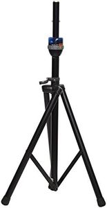 Ultimate Support Ts-88b Original Series Aluminum Tripod Speaker Stand With Extra Tall Height- Black