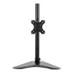 Fellowes 8049601 Professional Series Free-Standing Monitor Mount, Adjustable Computer Monitor Stand for Desk with Single Monitor Arm, 32 Inch Monitor Capacity