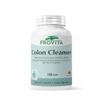 Provita Colon Cleanser: Herbal Detox, Regularity Maintenance & Parasite Expulsion Formula (100 Capsules)