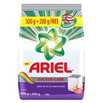 Ariel Colour Detergent Washing Powder - 500 g with Detergent Washing Powder - 200 g