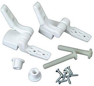 Master Plumber 479-56 White Toilet Seat Hinge Replacement Parts