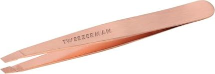 Tweezerman Rose Gold Stainless Steel Slant Tweezer