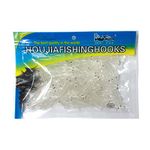 Wild.life Trout Bass Crappie Scented Micro Grass Shrimp Lures Bait (White)