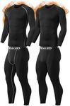 TELALEO 2 Set Mens Thermal Underwea