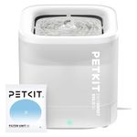 PETKIT Cat Water Fountain, EVERSWEET SOLO SE, 1.85L Ultra Quiet Automatic Cat Drinking Fountain for Indoor Use, Easy-Clean Design with Carbon Filter and Separate Base, Plug-In Cat Water Dispenser