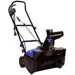 Snow Joe Electric Snow Blower, Push Snow Thrower for Driveway Snow Removal, Blue, SJ618E