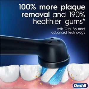 Oral-B iO6 Electric Toothbrush 2-Pack – Rechargeable, Smart Clean