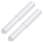 1 Pcs Toilet Paper Holder Off White Toilet Tissue Roll Holder Bathroom Replacement Roller Spring Spindle