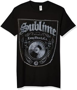 FEA Merchandising Men's Sublime Bottled In LBC Slim Fit T-Shirt, Black, Small