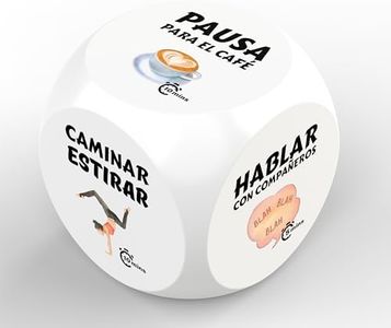Cubo antiestrés | Dado, antiestrés para Adultos | Regalo compañero Trabajo, Regalo Oficina, Regalo Estudiante | Reducir, aliviar estrés y ansiedad | Pelota antiestrés