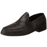 Tingley Men's Moccasin Stretch Overshoe,Black,L(10-11.5 US Men's)