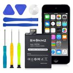 SHENMZ A1641 Battery, [Upgraded] 1043mAh High Capacity New 0 Cycle Replacement Battery for Apple iPod Touch 6th Generation 16GB 32GB 64GB A1574 with Repair Tool Kit