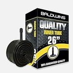 26" Baldwins Cycle/Bike Inner Tube 26" x 1.75 to 2.125 (Fits any 1.75, 1.85, 1.90, 1.95, 2.0, 2.10, 2.125) Schrader/Car Type Valve