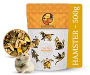 Foodie Puppies Premium Hamster Food Pellets Highly Nutritious Diet Essential Ingredients for a Healthy and Active Lifestyle for Your Hamster