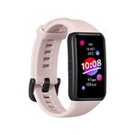 HONOR Band 6 Fitness Tracker Smart Watch for Men Women, 1.47''AMOLED Color Screen, SpO2,24H Heart Rate Monitor,14 Days Battery Life,Female Cycle Tracker, 5ATM Waterproof, Global Version,Pink