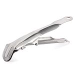 New Star Foodservice 50479 Deep Pizza Tray Pan Gripper Holder, 8-inch, Stainless Steel, Silver