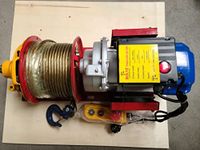 BOLTZ CORPORATION Boltz Heavy Duty Electric Clutch Winch With 8Mm Gi Wire Rope (500-1000 Kg)