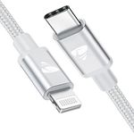 USB C to Lightning Cable 2M [Apple MFi Certified] iPhone Fast Charger Cable USB-C Charging Lead Cord for iPhone14/13/12/12 PRO Max/12 Mini/11/11PRO/XS/Max/XR/X/8/8Plus/iPad