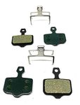 2 Pairs Bike Brake Pads Ceramic E-Bike for Avid Elixir-1-2-3-5-7-R-CR SRAM-DB-1-3-5-XX-XO-X7-X9 Trickstuff-Cleg-2, B8052E The Bicycle Replacement Part for OEM Brakes for high Braking Power and quie