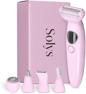 SmoothShave Razor Light Pink for Women & Men – Waterproof Cordless Electric Razor & Bikini Trimmer – Rechargeable Body Shaver for Legs, Underarms, Arms & Bikini Line – No Bumps, Cuts, or Irritation