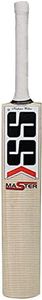 SS Kashmir Willow Leather Ball Cricket Bat, Exclusive Cricket Bat for Adult Full Size with Full Protection Cover Short Handel 2019 Series, Master 100