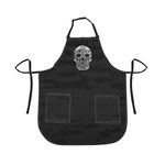 Betty Dain Sugar Skull Apron, 0.28 Pound