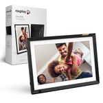 Nixplay WiFi 10.1" Touch Screen Digital Picture Frame I Easy Set Up I Create Family Shared Albums I Hu-Motion Sensor automatically turns frame on/off when you enter the room